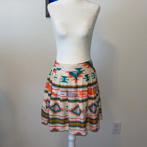 Freeway Aztec Mini Skirt - Picture 2 of 7